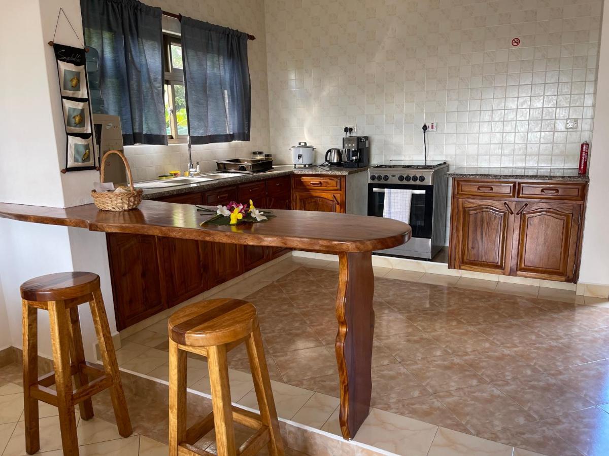 Ferienwohnung Jardin Marron Baie Sainte Anne Exterior foto